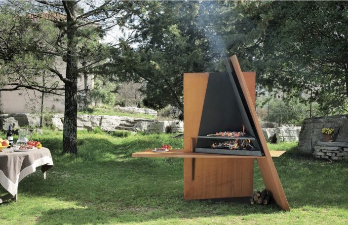 barbecue au charbon design