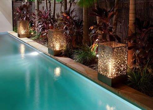 piscine luminaires