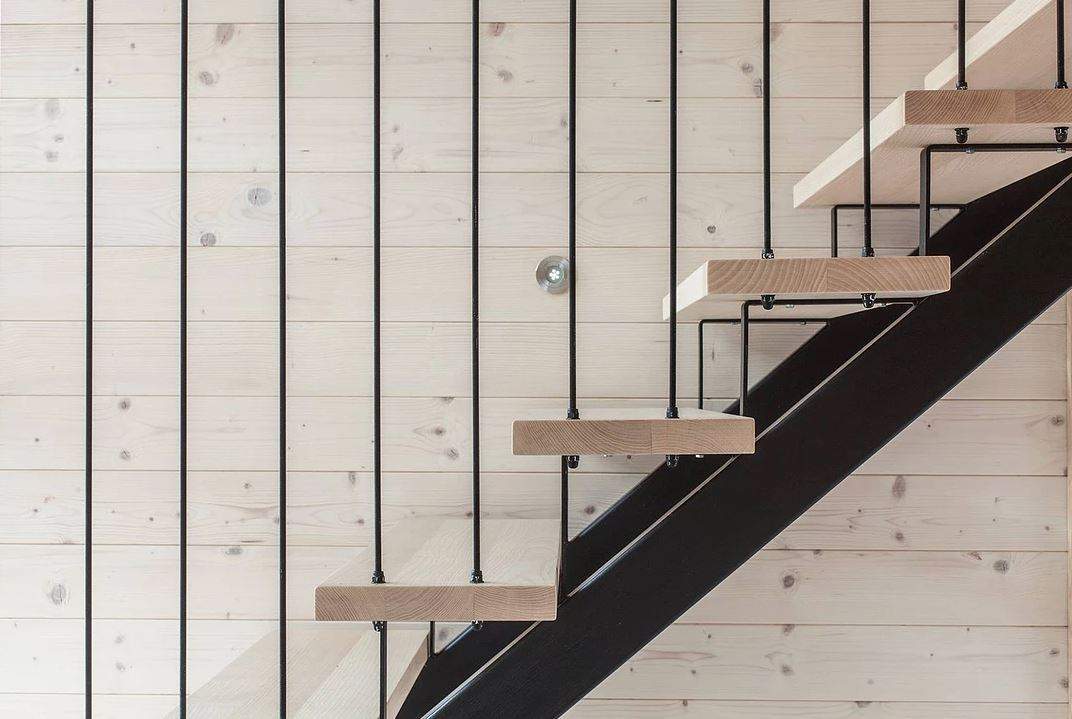 Escaliers design en bois 