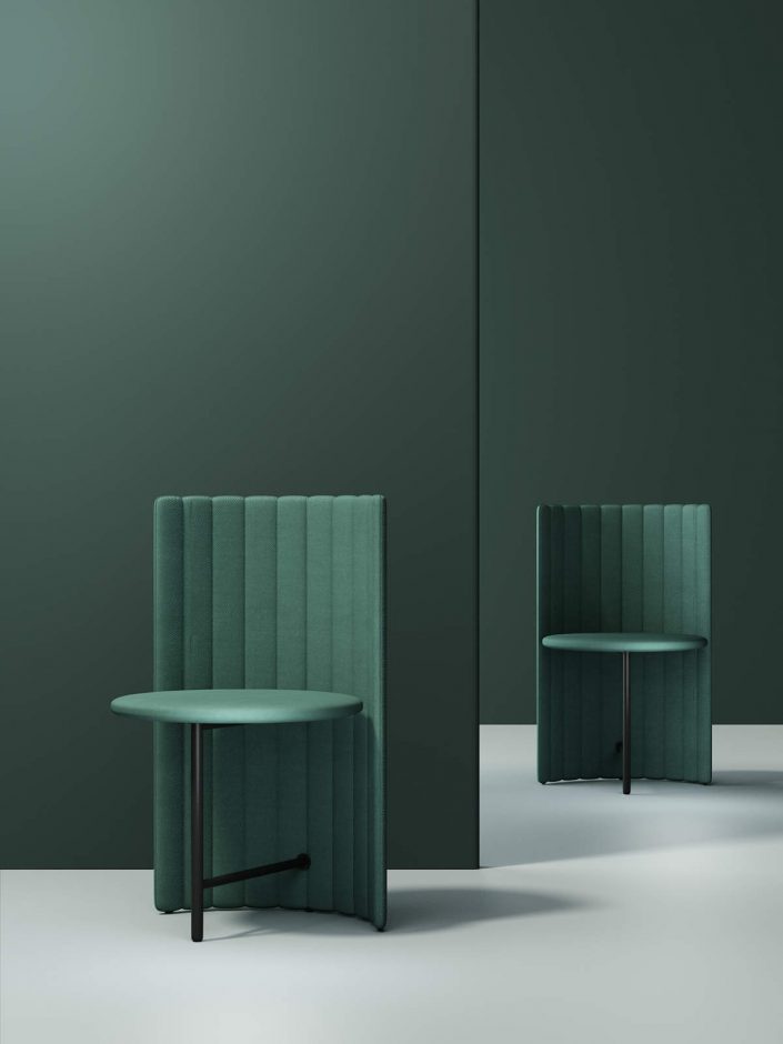 fauteuil vert Beike design et contemporain