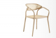 chaise boheme bois rotin roche bobois