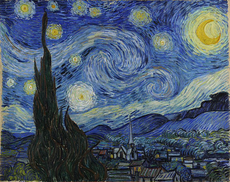 la nuit étoilée Van Gogh
