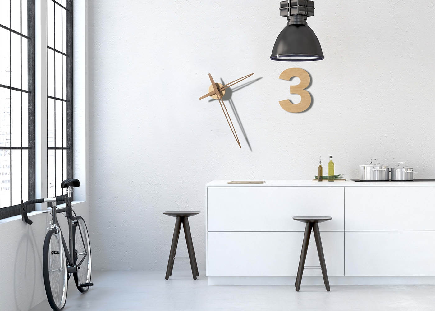 Notre sélection de 7 horloges et pendules murales tendances - Mag