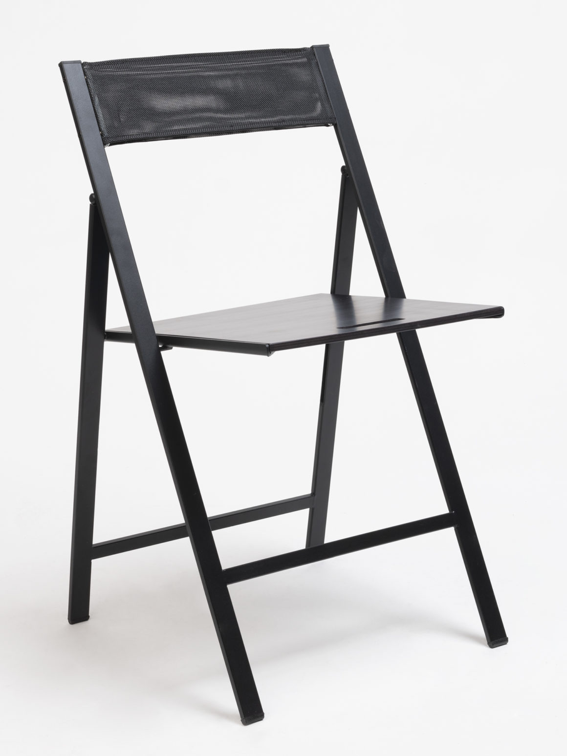 chaise clip ondarreta en bois noir collection Black Furniture
