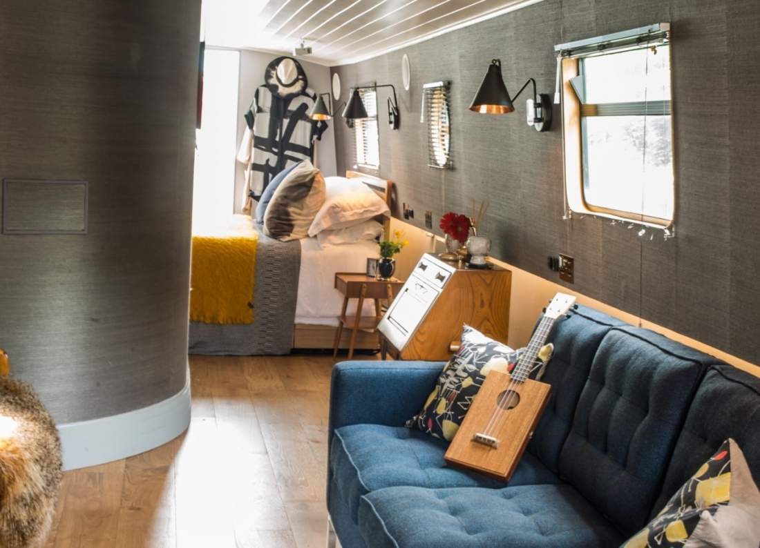 espace entre le salon et la chambre parentale